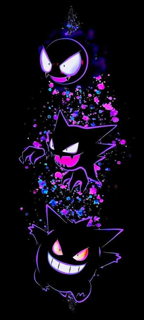 Iphone Wallpaper Gengar, Neon Pokemon Wallpaper, Fairy Type Pokemon Wallpaper, Gengar Profile Picture, Pokemon Gengar Wallpaper, Ghost Pokemon Wallpaper, Gengar Pokemon Wallpaper, Gengar Gif, Gengar Wallpapers