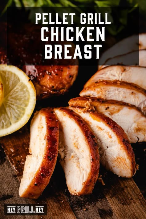 Grilled Chicken On Pellet Grill, Pellet Grill Chicken Breast, Traeger Grill Recipes Chicken, Pellet Smoker Chicken, Pellet Grill Chicken, Sweet Rub Recipe, Pellet Grilled Chicken, Grill Chicken Breast, Pit Boss Pellet Grill Recipes