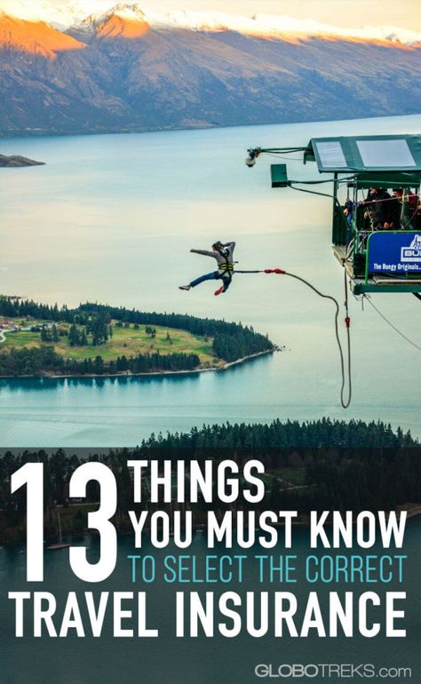 Know the 13 most important things you must know to select the correct travel insurance for your trip. It's a good practice to always travel insured. #travel #insurance Best Travel Insurance, Round The World Trip, Cheap Places To Travel, Travel Safety, Koh Tao, Travel News, Travel Information, Travel Advice, Travel Insurance