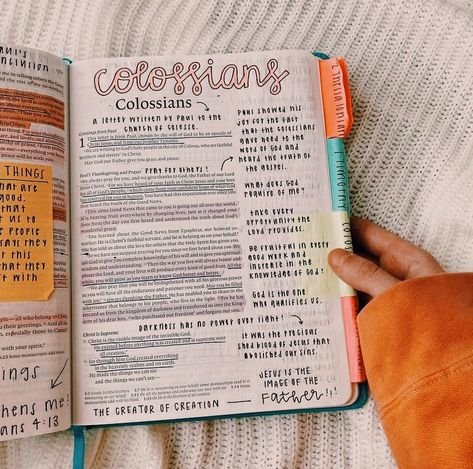 Book Of Colossians, She Reads Truth Bible, Journal Notes, Bible Doodling, Bible Journal Notes, Inspire Bible Journaling, Bible Study Notebook, Christian Bible Study, Bible Plan