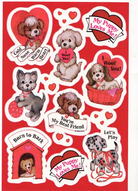 #valentinesday #valentine #love #romance #cards #postcards #holiday #holidays #vintage #retro Valentines Flash, Care Bears Vintage, Nose Warmer, Sticker Design Inspiration, Valentines Day Pictures, Vintage Stickers, Valentine Stickers, Fantasy Magic, Scrapbooking Stickers