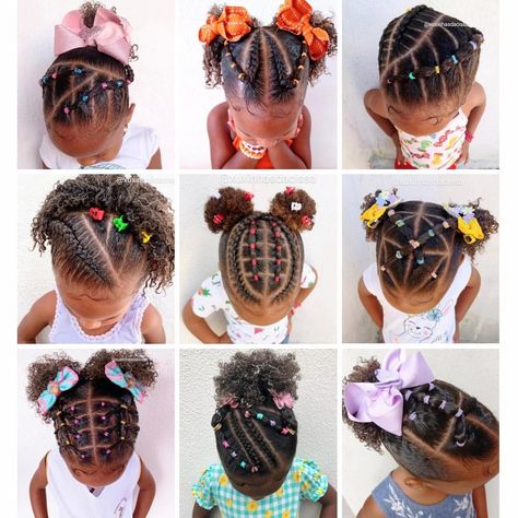 Natural Hairstyles For Girls Black, Little Toddler Girl Hairstyles African Americans, Easy Hair Styles For Black Girls Kids, Cute Hairstyles For Little Black Girls With Curly Hair, Natural Kids Hairstyles Black, Children's Hair Styles Kids, Black Toddler Hairstyles Girl Braids Natural Kids, Natural Little Black Girls Hairstyles, Kindergarten Picture Day Hair Black