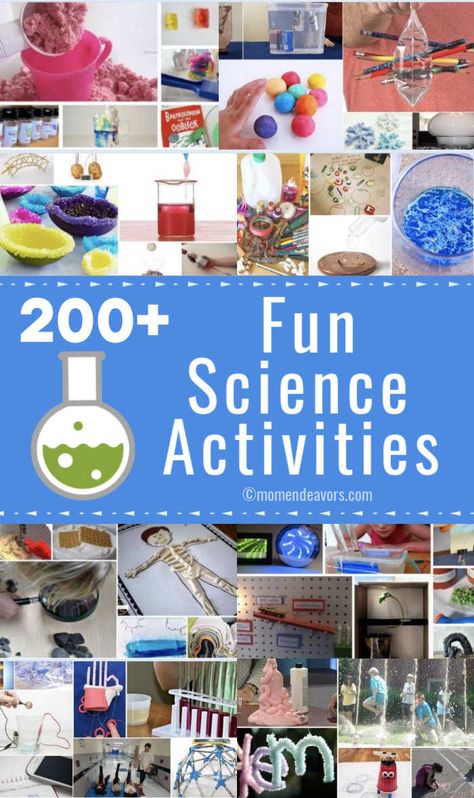 Helping teachers and parents making online learning more manageable with these 200+ fun & educational science activities for kids! Summer Experiments, Fall Science Experiments, Projects To Do At Home, Spring Science, Toddler Science Experiments, Fall Science, Winter Science, Diy Science Experiments, Preschool Play