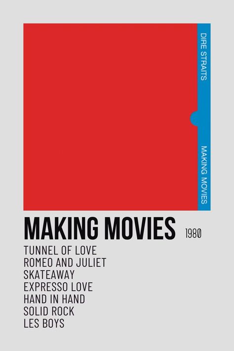 Romeo And Juliet Poster, Polaroid Aesthetic, Making Movies, Tunnel Of Love, Dire Straits, Movie Wallpapers, Album Songs, Room Posters, Romeo And Juliet