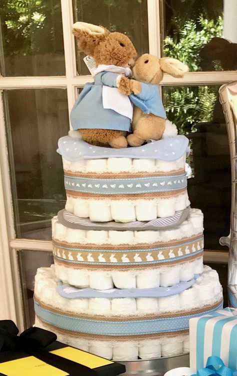 Peter Cottontail Baby Shower Ideas, Peter Rabbit Themed Baby Shower Ideas, Peter Rabbit Baby Shower Ideas Boys, Rabbit Baby Shower Ideas, Peter Rabbit Baby Shower Ideas, Rabbit Themed Nursery, Baby Cook, Rabbit Theme, Baby Shower Decorations Neutral