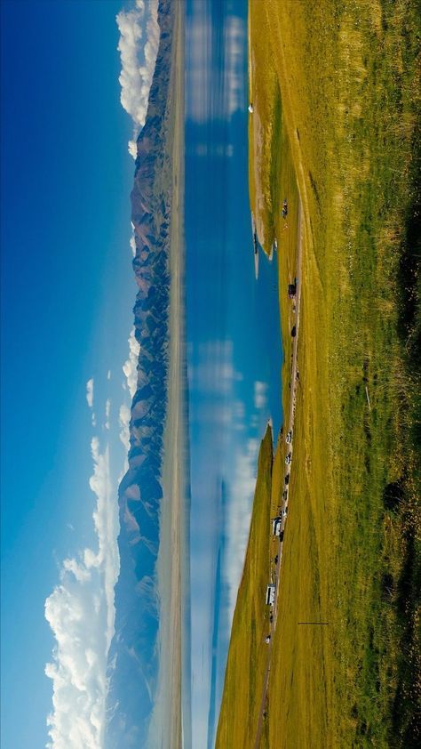 Sayram Lake in Bole city, Xinjiang Uygur Autonomous Region. Xinjiang China, Places To Go, Lake, China, Photography, Travel, Nature