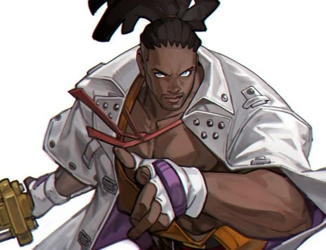 Guilty Gear Official Art, Gg Fanart, Guilty Gear Strive, Dark Warrior, Black Comics, Action Pose, Guilty Gear, Character Study, Dungeons And Dragons Homebrew