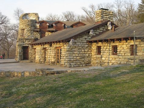 Wyandotte County, Kansas Photos, Oak Beams, Kansas City Kansas, Lake Park, Rustic Lodge, City Architecture, Most Beautiful Places, Building Materials