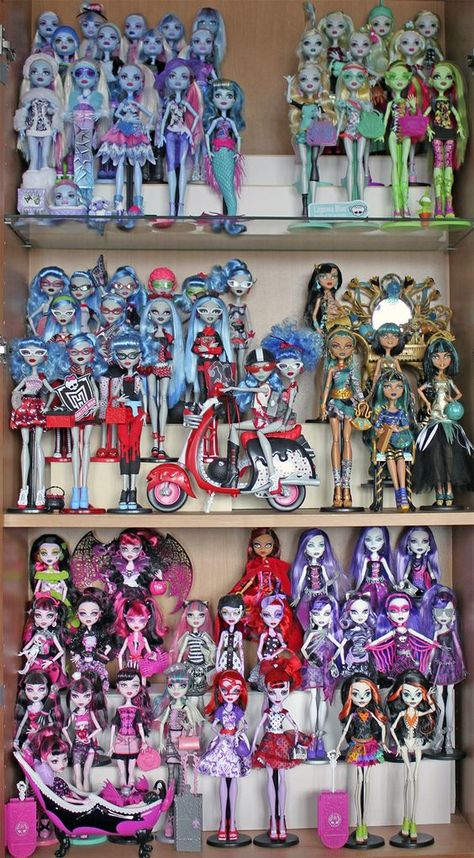 Monster High Collection, Arte Monster High, Moster High, Custom Monster High Dolls, Monster High Custom, Love Monster, Monster High Art, Monster High Repaint, Monster High Characters