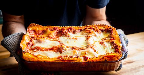 Classic Italian-American Lasagna - Sip and Feast American Lasagna, Raw Pasta, Meat Ragu, Sip And Feast, Feast Recipes, Italian Lasagna, Yummy Pasta, White Sauce Recipes, How To Make Lasagna