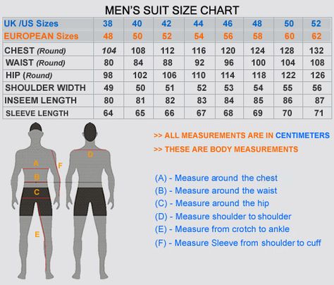 Men's Suit Size Chart Hand Size Chart, Men Suit Size Chart, Suit Measurements For Men, Men Size Chart, Panty Pattern, Men Suits Blue, Men Tuxedo, Best Wedding Suits, Suit Measurements