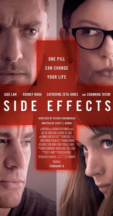 Side Effects Movie, Chaning Tatum, Michael Pitt, Kiefer Sutherland, Dan Stevens, Jeff Bridges, Rooney Mara, David Fincher, Rosamund Pike