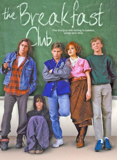 Breakfast Club Movie, Judd Nelson, Emilio Estevez, Brat Pack, 90s Movies, 80s Movies, The Breakfast, The Breakfast Club, Comedy Movies