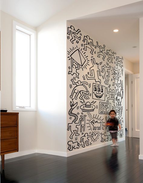 Symbols Wall Panels by Keith Haring | Symbols Removable Wall Paper | Blik