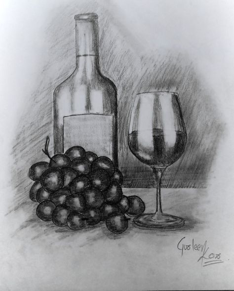 Still Life Sketch Easy, Still Life Drawing Reference, Basic Shading, Pencil Art For Beginners, Easy Still Life Drawing, School Sketch, Still Life Sketch, Drawing Basics, Drawing With Pencil