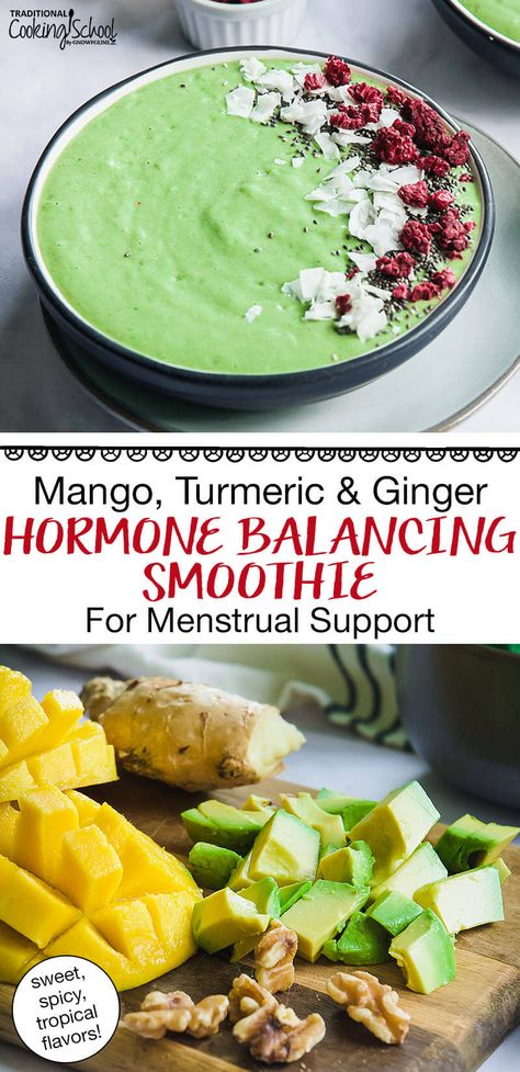 Ease Period Cramps, Hormones Balance, Hormone Balancing Smoothie, Menstrual Phase, Thm Drinks, Seed Cycling, Healthy Hormones, Flax Seed Recipes, Period Cramps