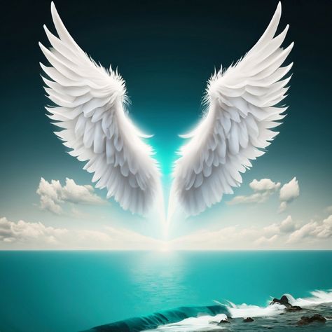 Drawing Of Angel Wings, Angel Wings Pictures, Heavenly Clouds, Angel Wings Png, Heavenly Birthday, Stairs To Heaven, Dragon Coloring, Angels Wings, Angel Wings Design