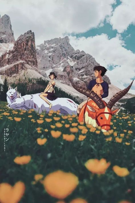 9 16 Wallpaper, Ashitaka And San, Princess Mononoke, Ideas Style, Home Ideas, Style Inspiration, Anime