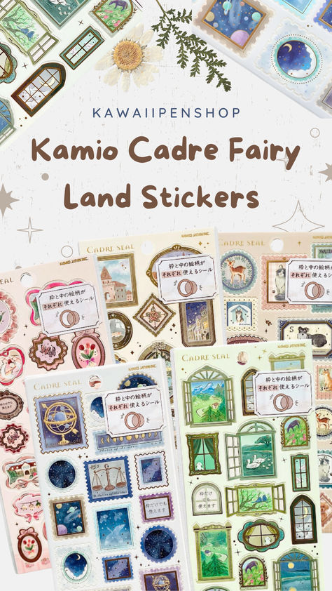 Kamio Cadre Fairy Land Stickers