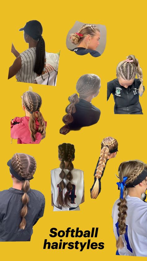 softball hairstyles Softball Curly Hairstyles, Curly Softball Hairstyles, Hair Styles For Softball Players, Softball Hairstyles For Curly Hair, Softball Hairstyles Easy, Cute Softball Hairstyles, Softball Hair, Softball Hairstyles, Softball Quotes