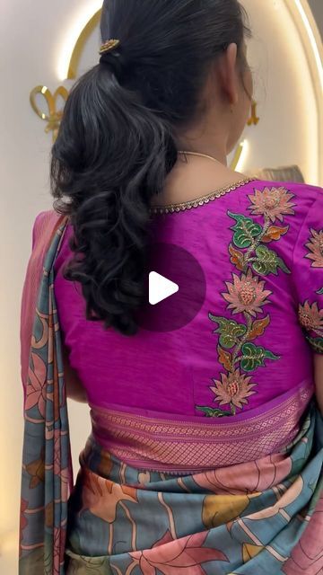 Boat Neck Pattern Blouse, Embroidery Designs Blouse Saree, Saree Blouse Styles Modern, Back Pattern Blouses For Sarees, New Trend Blouse Designs, Hi Neck Blouse Designs, Boat Neck Computer Work Designs, Fancy Blouse Designs Boat Neck, Blouse Back Designs Unique