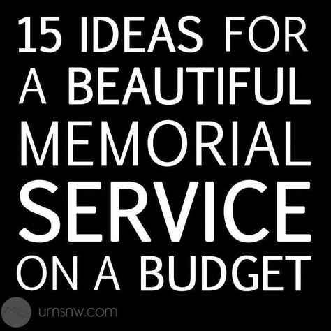 15 Ideas for a Beautiful Memorial Service on a Budget #funeralplanning,funeralplanningchecklist,funeralplanningtemplates,howtoplanafuneral Memorial Service Decorations, Estate Planning Checklist, When Someone Dies, Memorial Ideas, Money Savers, In Memory Of Dad, Planning Checklist, After Life, Life Plan