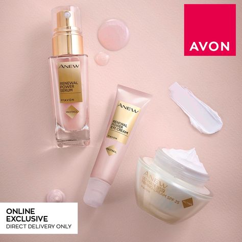 Dream Skincare, Avon Anew, Beauty Corner, Avon Beauty, Avon Products, Firming Cream, Power Pack, Age Defying, Skincare Set