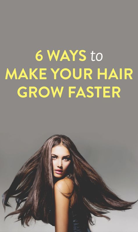 6 ways to make your hair grow faster Make Your Hair Grow Faster, Hair Grow Faster, Simple Hairstyles, Grow Hair Faster, Popular Haircuts, Hair Envy, Shampoo Conditioner, Great Hair, Grow Hair