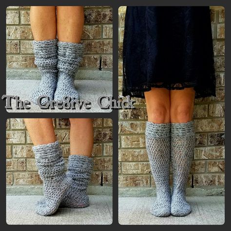 Unique Top, Boot Cuffs, Boot Socks, Chunky Boots, Socks And Hosiery, Tall Boots, Hosiery, Diy Gift, Crochet Pattern