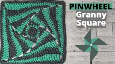 Unique crochet granny square. This pinwheel square will make any project original! Granny Square Easy, Pinwheel Tutorial, Hello How Are You, Pretty Crochet, Patchwork Blanket, Crochet Granny Square, Crochet Girls, Crochet Square Patterns, Granny Squares Pattern