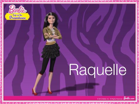 Raquelle from Barbie life in the Dream House! Barbie Outfits Halloween, Raquelle Barbie, Barbie Characters, Dreamhouse Barbie, Barbie Life In The Dreamhouse, Barbie Nostalgia, Summer Barbie, Life In The Dreamhouse, Halloween Costum