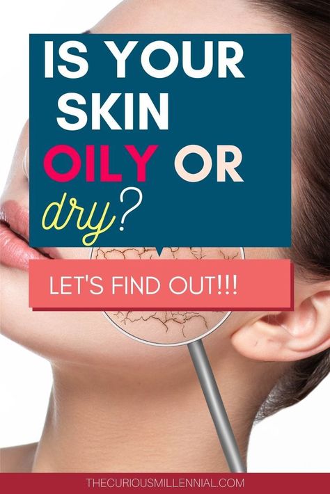 The two main skin types people want to know the most about are – oily skin and dry skin. But, how to tell if you have oily or dry skin? In this post, we will learn how to differentiate between oily and dry skin and how to deal with them. We will also learn the tips to take care of oily skin and dry skin. #oily #dry #skincare #skintips How To Tell If You Have Oily Or Dry Skin, Oily Face Remedy, Remedies For Oily Skin, Oily Skin Routine, Oily Skin Face, Oily Skin Remedy, Dry Skincare, Oily Skin Acne, Oily Face