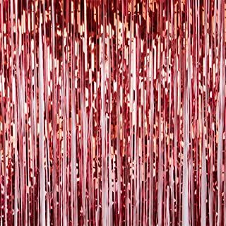 Amazon.com: pink tinsel backdrop Pink Backdrop Ideas, Pink Photo Backdrop, Tinsel Backdrop, Sweet 16 Party Decorations, Pink Party Theme, Fringe Curtains, Glitter Backdrop, Foil Curtain, Photoshoot Backdrops