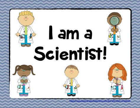 Preschool Education Blog I am a scientist unit with posters and lessons We Are Scientists Preschool, I Am A Scientist Preschool, Mad Scientist Kindergarten, I Am A Scientist Kindergarten, What Is A Scientist Free Printable, What Is A Scientist Anchor Chart, What Is A Scientist First Grade, Types Of Scientists, What Is A Scientist