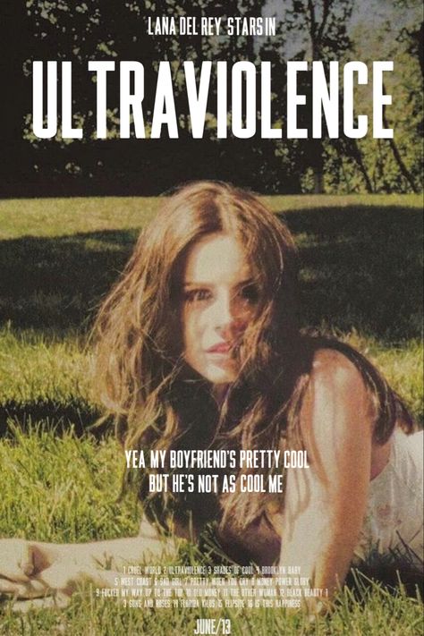 Lana Del Rey Love, Lana Del Rey Vinyl, Music Poster Design, Dorm Posters, Poster Room, Picture Collage Wall, Bedroom Posters, Cute Poster, Picture Collage