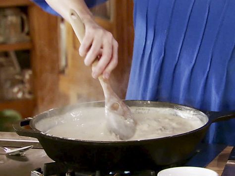 Sausage Gravy Recipe : Ree Drummond : Food Network Turkey Gravy From Drippings, Breakfast Delivery, Sausage Gravy Recipe, Gravy Sauce, Turkey Gravy, Gravy Recipe, Sausage Gravy, What's For Breakfast, Easy Brunch