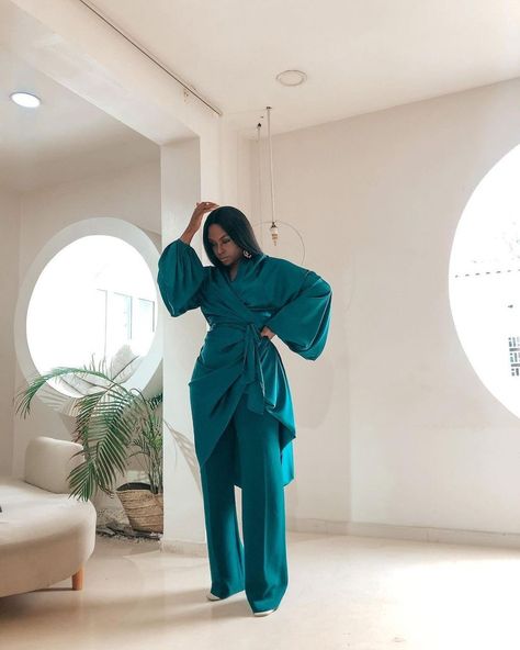 Wedding Guest Outfits Women, Classy Outfits Plus Size, Two Piece Outfits Pants, Estilo Hijab, 2piece Outfits, Classy Dress Outfits, Classy Casual Outfits, Latest African Fashion Dresses, African Attire