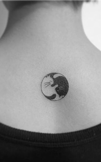 Playground Tattoo, Yin En Yang, Octopus Tattoos, Ring Finger Tattoos, Shape Tattoo, Muster Tattoos, Geometric Tattoos, Inspiration Tattoos, Cat Tattoo Designs