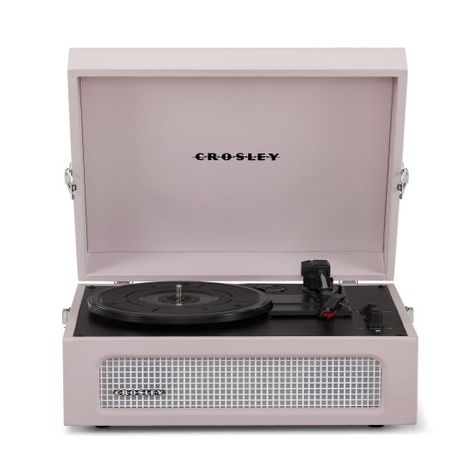 VOYAGER TURNTABLE | Crosley Radio Record Player Storage, Crosley Radio, Bluetooth Record Player, Turntable Record Player, 78 Rpm Records, Big Speakers, Record Player Stand, Vinyl Record Player, Music System