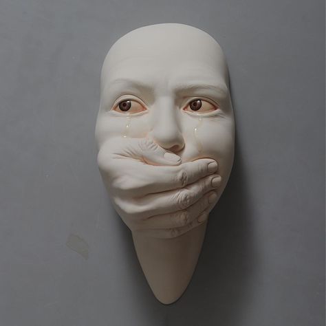 Johnson Tsang on Instagram: “Lucid Dream - Powerful Speech 2016 How we feel in Hong Kong #porcelain #sculpture #johnsontsang #ceramics #art” Johnson Tsang, Lucid Dream, A Level Art, Artist Artwork, Art Plastique, 귀여운 동물, Ceramic Sculpture, Contemporary Paintings, Art Studios