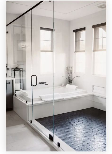 Modern Wet Room Bathroom, Wet Room With Bathtub, Wet Room Built In Tub, Wet Room With Jacuzzi Tub, Traditional Wet Room Bathroom, Large Wet Room Bathroom, Shower And Tub Wet Room, Wet Room With Window, Large Shower With Tub Inside