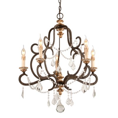 Transitional Chandelier, Casa Country, Empire Chandelier, Small Chandelier, Bronze Chandelier, Troy Lighting, Candle Style Chandelier, 5 Light Chandelier, Bronze Gold