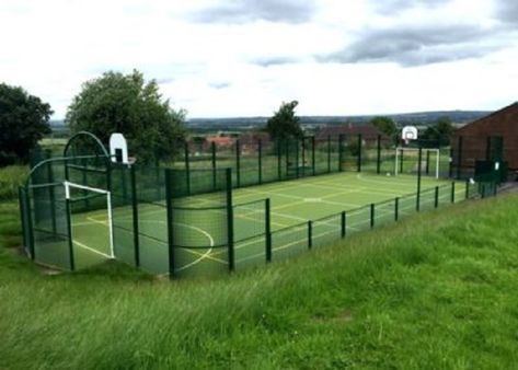 Sports Training Facility, Home Basketball Court, Backyard Sports, Gym Facilities, Sport Park, Football Pitch, Sport Court, Outdoor Gym, Backyard Playground