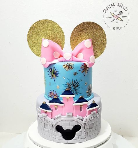 Disney birthday cake Disney 30th Birthday Cake, Disney Castle Birthday Cake, Disney Second Birthday, Disney World Birthday Cake, Disney Birthday Cakes For Adults, Disney Theme Birthday Party For Girl, Disney Cakes For Adults, Disney Theme Cake, Disney World Cake