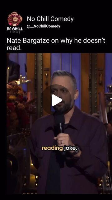 No Chill Comedy on Instagram: "Nate never disappoints. This is part of his SNL monologue." Snl Quotes, Norm Macdonald Snl, Domingo Snl Full Video, Nate Bargatze, Nate Bargatze Comedy, Please Don’t Destroy Snl, Snl Videos, Funny Video, August 12