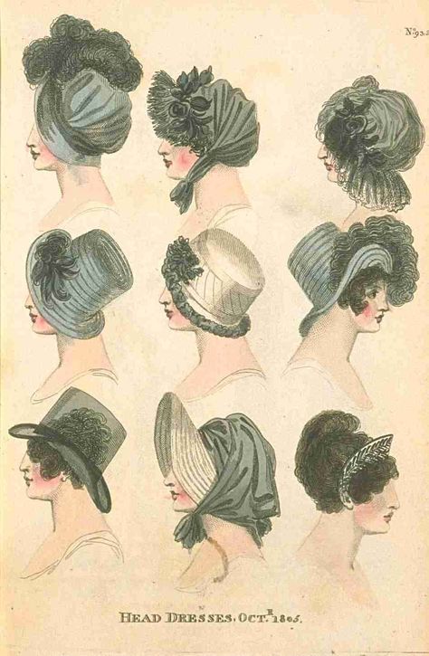 I love hats. Especially historical hats. If I think they are beautiful, unusual, or interesting I'll put them up here. I also post fashion plates daily at damesalamode.tumblr.com Regency Headwear, Regency Costume, Regency Clothing, Head Dresses, Historical Hats, Regency Era Fashion, Historic Fashion, Regency Period, Jane Austin