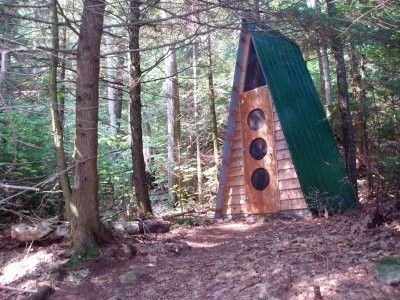 a-frame outhouse - Hrm... I think I'll stick with indoor plumbing if at all possible. 6x8 Shed, Outhouse Shed, Building An Outhouse, Outhouse Plans, Shed Plans 8x10, Shed Floor Plans, Out Houses, Shed House Plans, Building A Cabin