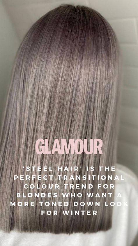 Toner For Blonde Hair, New Hair Color Trends, Colour Trend, White Blonde Hair, Bleach Blonde Hair, Hair Toner, Dark Lipstick, Bright Blonde, Blonde Hair Looks