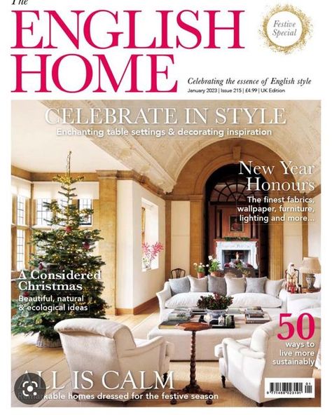 Manor House, Ashby St Ledgers on Instagram: "We are very excited to be on the cover of the Christmas issue of @englishhomemag . A huge thank you to @cosmobrockway for making it all happen and for the wonderful article. What a fun day we all had together @ashbymanorhouse and thank you @astridtemplier for the lovely photographs which we shall treasure! Lots of lovely mentions in the article for everyone that has helped us so much in our journey over the last 6 years as we put the house together @d British Kitchen, Country Magazine, English Home, Lexington Home, Chic Table, Country Interior, Home Magazine, Stylish Party, January 2023