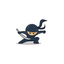 Ninja Drawing Easy, Ninja Painting, Neon Ninja, Cartoon Ninja, Ninja Illustration, Ninja Logo, Buddha Doodle, Retro Cartoons, Vector Clipart